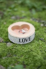 Rustic Love Ring Bowl