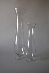 Tall Flared Pedestal Vases