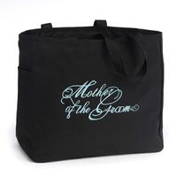 Black Mother of the Groom Tote Bag