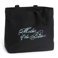 Black Mother of the Bride Tote Bag