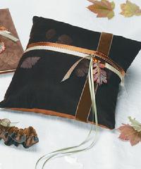 1654 Autumn Splendor Ring Pillow $57.98