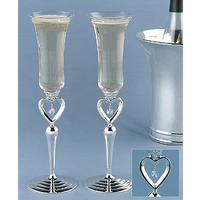 21606 Heart to Heart Toasting Flutes $48.98