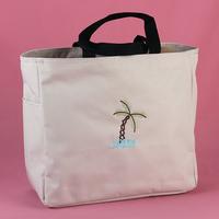 30452 Palm Tree Tote Bag Tan $17.99