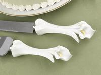 Graceful Lilies Cake Knife Set