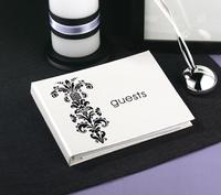 Vintage Guest Book - White