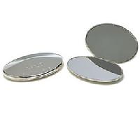 7069 Silver Plated Oval Compact $14.98