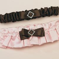 7153 Chocolate and Strawberry Garter Set