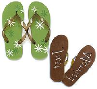 7215 Graphic Daisy Flip Flop Medium $11.98, Large $12.98