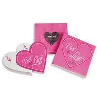 8444-Bet on Love Heart Shaped Playing Cards $3.50