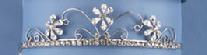 C2501 - Crystal Flower Tiara Reg. $32.99 NOW $19.99!