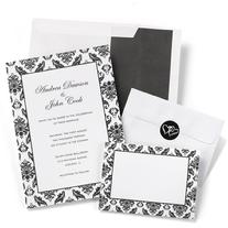 Damask Border Invitation Kit