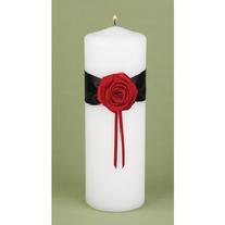 10909 Midnight Rose Unity Candle 