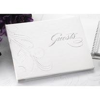 11116 Swirl Dots Guest Book 