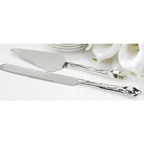 9309 Calla Lily Cake Knife Set