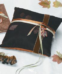 1654 Autumn Splendor Ring Pillow $57.98