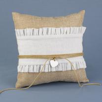 20521 Rustic Romance Ring Pillow