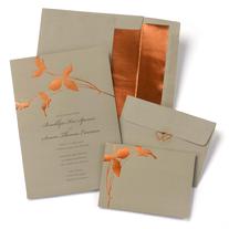 Copper Branches Invitation Kit