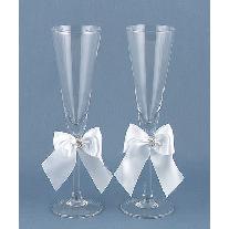 21617 To Thee I Wed Champagne Flutes $34.99