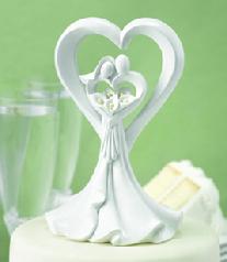 Love's Embrace Cake Topper