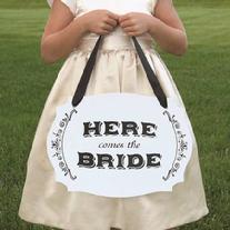 Here Comes the Bride Sign