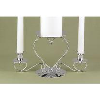 Triple Heart Unity Candle Stand