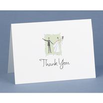 45536 Contemporary Couple Thank You Cards