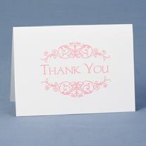 50350 Flourish Frame Thank You Cards