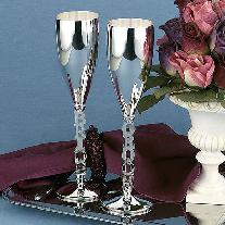 52010 Bride and Groom Toasting Flutes $32.99