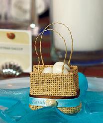 7037 Woven Beach Bag Favour Bags