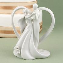 Heart Arch Dancing Cake Topper