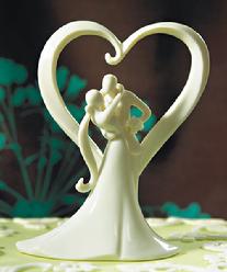 7087 Stylish Embrace Cake Topper 