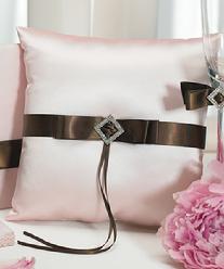 7151 Chocolate and Strawberry Cream Ring Pillow $35.98