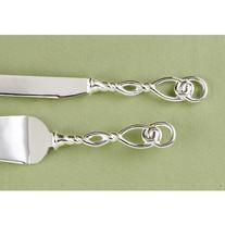 74614 Love Knot Cake Knife Set