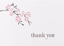 77311 Cherry Blossom Thank You Cards