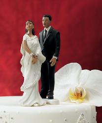 Contemporary Indian Couple Cake Top $24.98 each