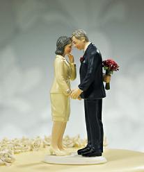 9010 Still in Love Mature Couple Cake Topper