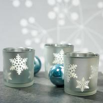 9046 Snowflake Votive Holders