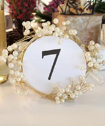 Pearl & Vintage Gold Wire Ornamental Ring