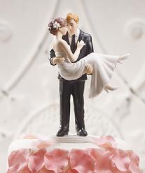 9353 Swept Up in His Arms Cake Topper