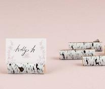 9387 Faux Birch Place Card Holders