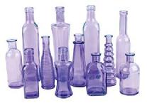 Purple Vintage Bottles