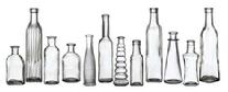 Clear Vintage Bottles