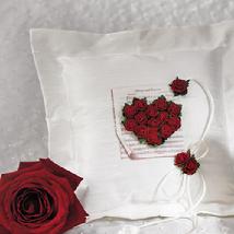 Flower of Love Ring Pillow