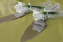 Calla Lily Cake Knife Set