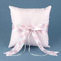 20701 Tickled Pink Ring Pillow $26.99