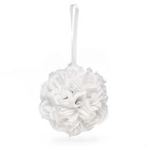 25453 White Rose Kissing Ball