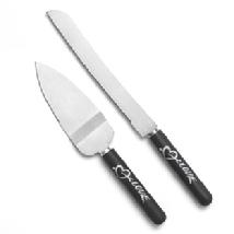 30015 Love Chalk Cake Knife Set