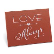 35694 Love Always Guest Book