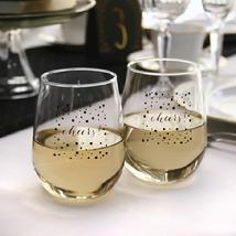 36286 Cheers Stemless Wine Glasses