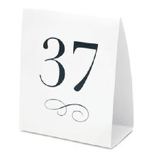 Tent Style Table Numbers